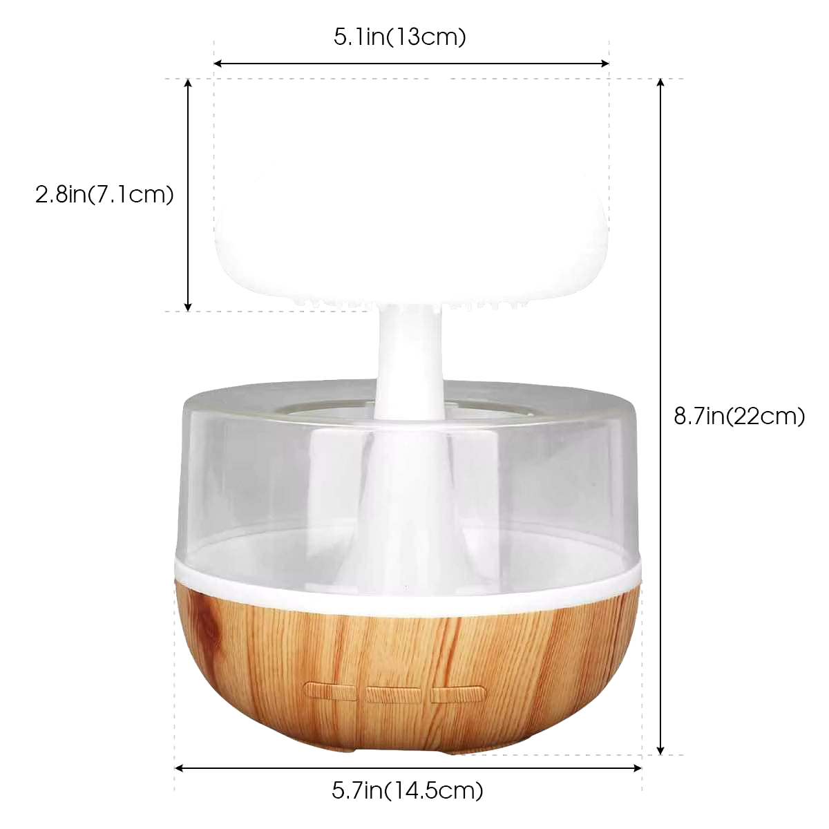 Mini Air Humidifier USB Electric Aroma Diffuser Essential Oil Purifier Aromatherapy Mist Maker Lights for Car Home Bedroom