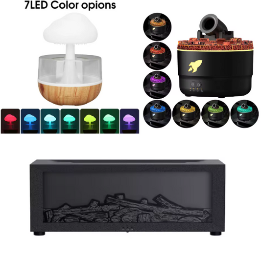 Ultimate 3-in-1 Aroma Diffuser Bundle 🌿💨✨